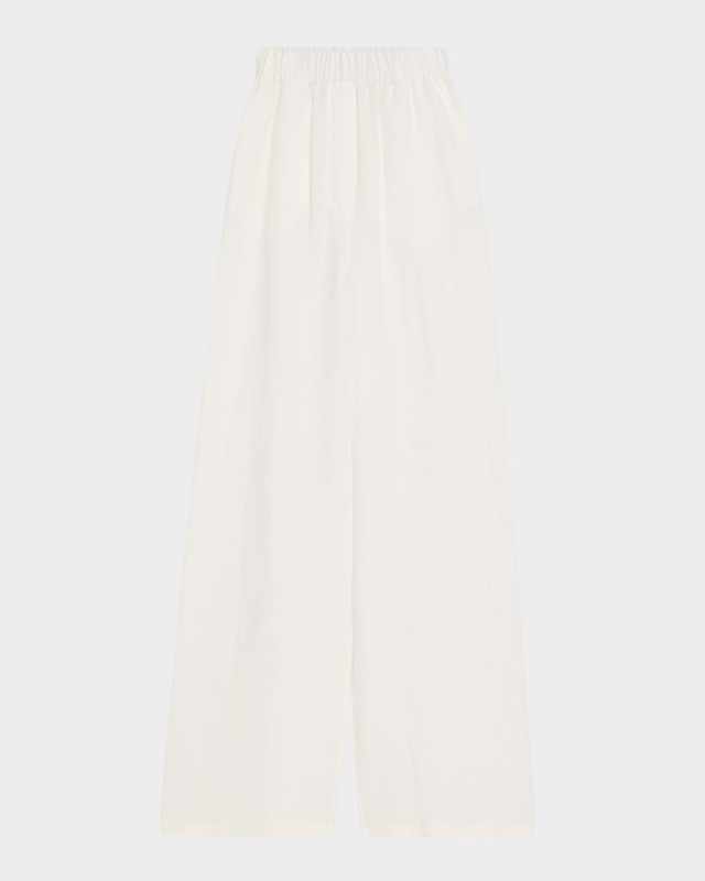 Valerio Linen Straight-Leg Sunny Trousers